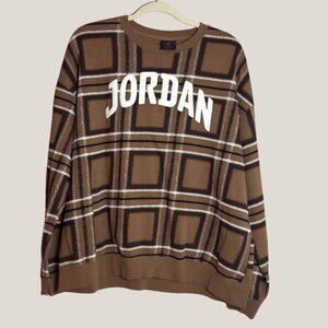 NIKE Jordan Brooklyn Fleece Graphic Crewneck Sweatshirt, Unisex